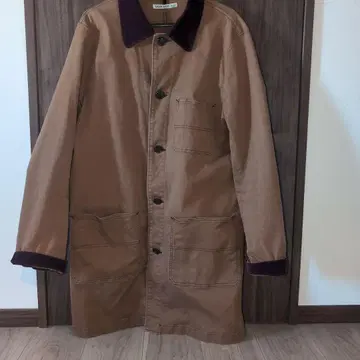 GAIJIN MADE 브라운 스텐카라 코트 최종 가격 인하