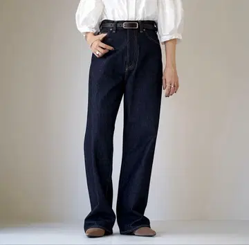 SHINZONE 마릴린 데님 스트레이트 데님 32