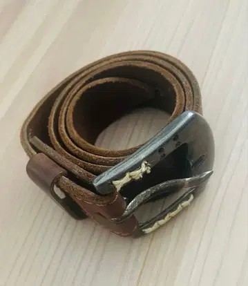 리바이스 Levi's 가죽 벨트 26인치 메탈 버클