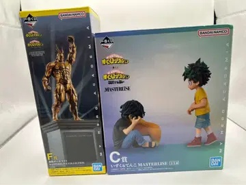 제일복권 히로아카 데쿠 시가라키 올마이트 피규어 마스터라이즈