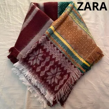 자라 ZARA 스톨 멀티 컬러