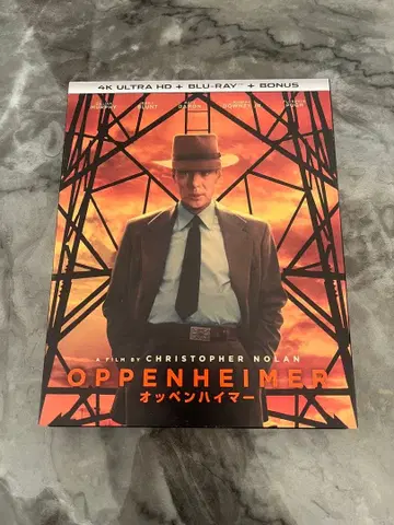 오펜하이머 4K Ultra HD+블루레이 (3매 세트)
