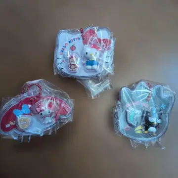 산리오 캐릭터즈 패키지 참 키티 마이멜로디 바츠마루 세트