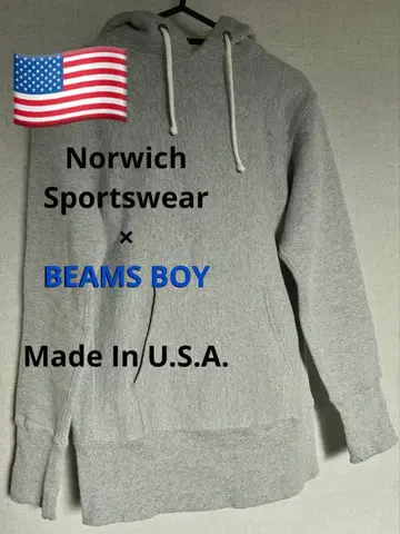 Norwich Sportswear BEAMS BOY USA 후드티