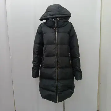 ZARA 롱 다운 자켓 후드 부착