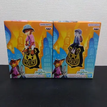 디즈니 모니터 탑 피규어 주토피아2 닉 & 주디