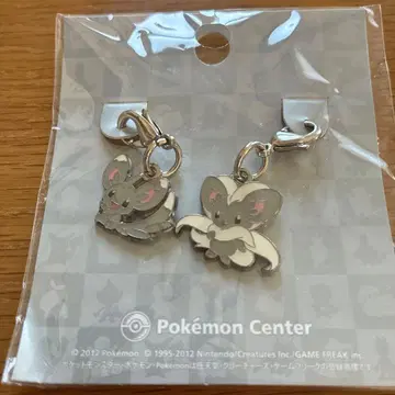 포켓몬 메탈 참 키링 치라치노 2종