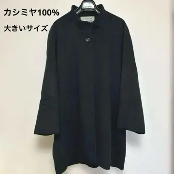 캐시미어 100% 코트 큐프라 100% 빅 사이즈 관혼상제