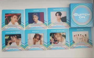 ASTRO 아스트로 공식 필름 사진 세트 7매 SWITCH ON