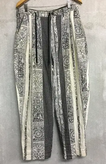 아목 반다나 올 패턴 와이드 이지 사루엘 팬츠 201064 M