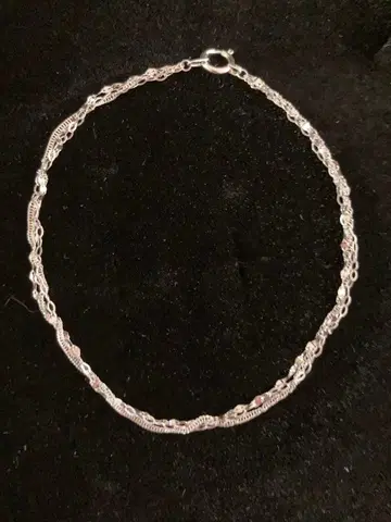 GSTV 순수 플라티나 멀티 3연 팔찌