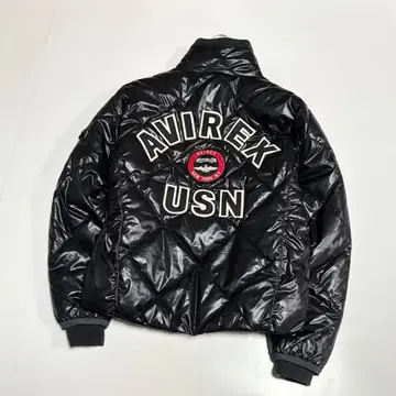 AVIREX USN 아비렉스 퀼팅 패딩 자켓 점퍼 M