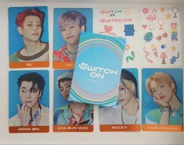 ASTRO 아스트로 공식 포토카드 세트 스위치 온