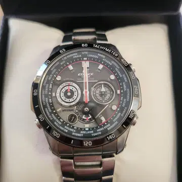 CASIO EDIFICE 전파 솔라 손목시계
