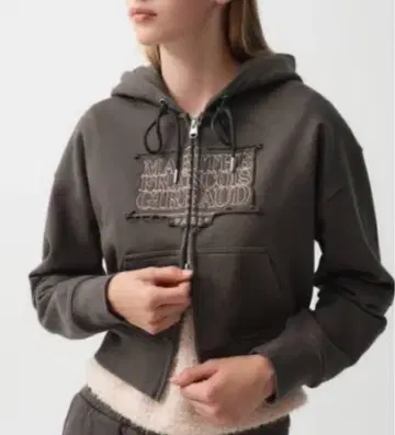 MARITHE FRANCOIS GIRBAUD 후드 파카 M 슬기 착용