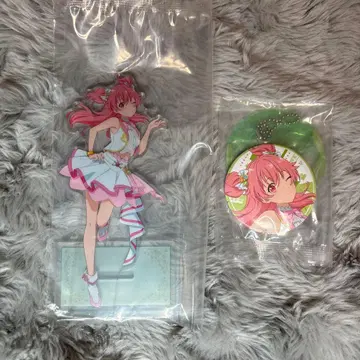 극장판 프로젝트 세카이 모모이 아이리 아크릴 스탠드와 캔뱃지 세트