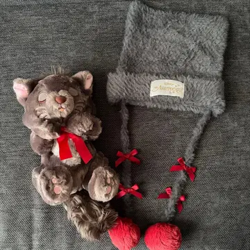 디즈니 아리스토캣 베를리오즈 숄더백 니트캡