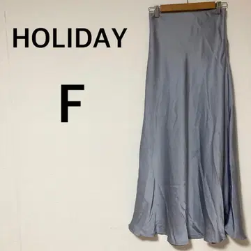 홀리데이 Holiday 새틴 머메이드 플레어 스커트 [ F ] 깔끔