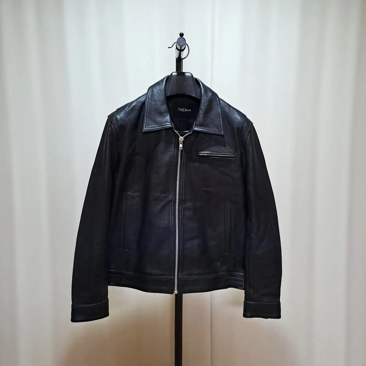 DOFFJASON | 도프제이슨 Doffjason Cowhide Single Leather Jacket S