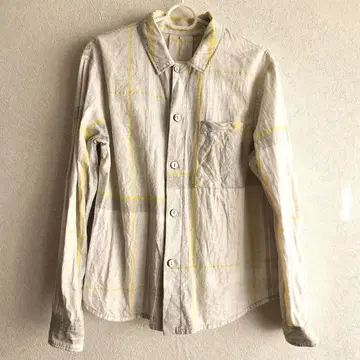 팔라스 팰리스 포근한 체크 긴팔 셔츠