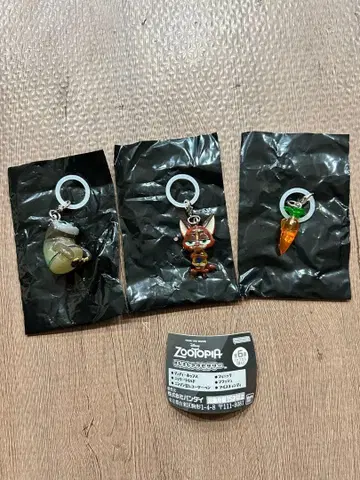 주토피아 메지루시 액세서리 3개 세트 닉