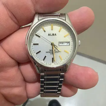 ALBA 솔라 손목시계 V158-KZ1G0