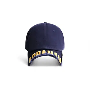 ABRAHAM Cut Logo Cap 네이비