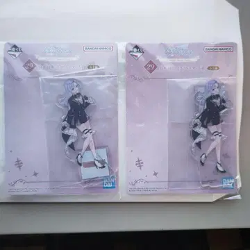 제일복권 아이돌 마스터 샤이니 컬러즈 스즈키 하나 아크릴 스탠드 x 2