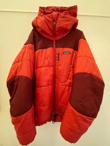 Patagonia 더스 파카 S 빨간색