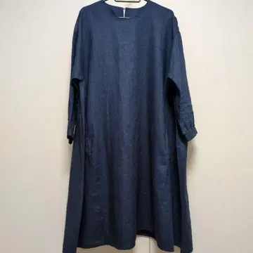 통판생활 린넨 개더 원피스