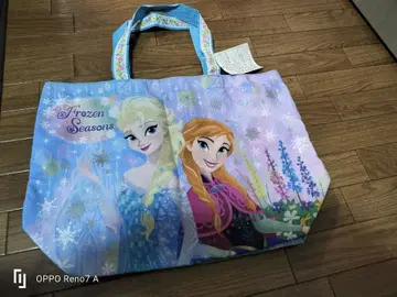 Frozen Seasons 안나와 엘사 토트백
