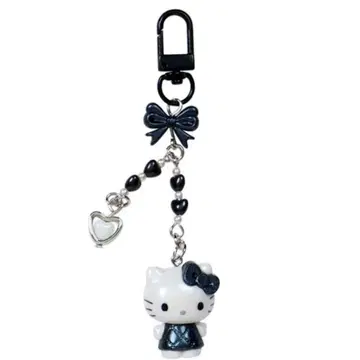 미니어처 퀼트 시크릿 키링 키티 블랙