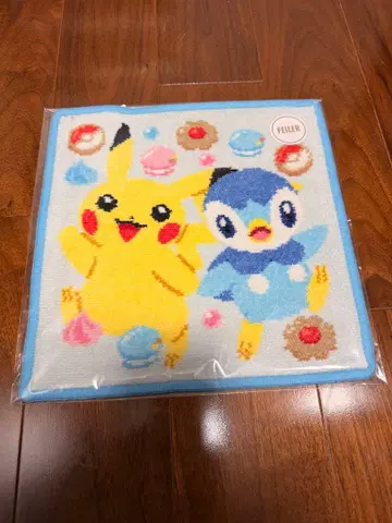 페이러 포켓몬 해피 스위츠 피카츄&팽도리 손수건