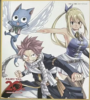 페어리 테일 미니 색지 fairy tail 특전 나츠 루시