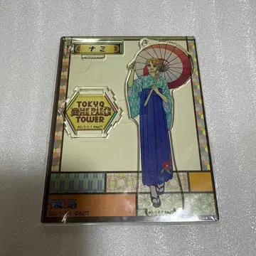 도쿄 원피스 타워 한정판 아크릴 스탠드 나미