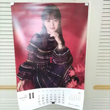 하마베 미나미 2025년 11월 달력 포스터 잘라내기 도호
