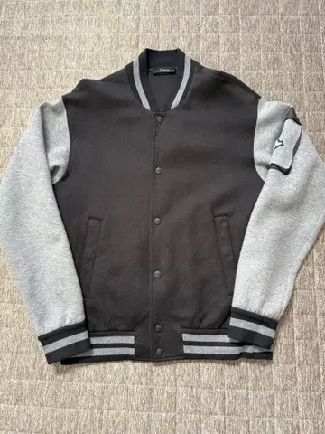 [새상품급] HERNO 헬노 브랜드 로고 블루종 블랙 46