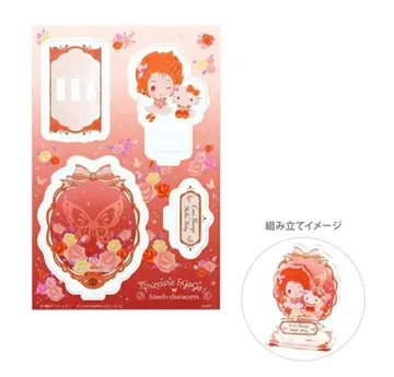 아크릴 스탠드 Yes! 프리큐어 5 GoGo! 산리오 콜라보 큐어 루즈