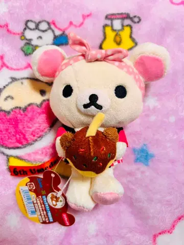 코리락쿠마 오사카 우메다점 6주년 기념 스토어 한정판 기념일 봉제 인형