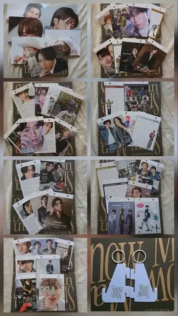 [ Snow Man 공식 달력 2025-2026 ] 의 일부