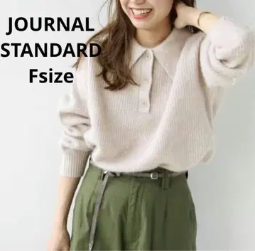 JOURNALSTANDARDrelume 폭스 울 폴로 넥 풀오버