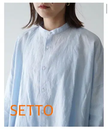 [ 새상품급 ] SETTO 린넨 블라우스
