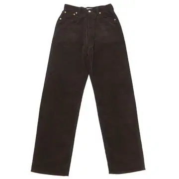 리노 LENO KAY HIGH WAIST 코듀로이 팬츠 브라운 01