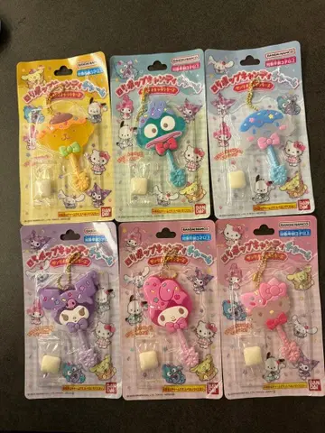 산리오 롤리팝 캔디 참 키티 쿠로미 마이멜로디 시나몬 등