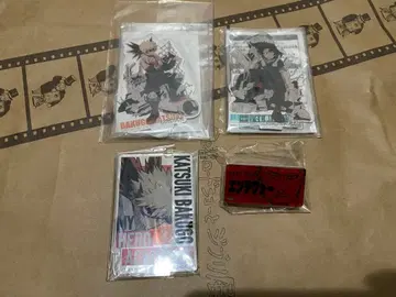 히로아카 바쿠고 카츠키, 미도리야 이즈쿠, 엔데버 굿즈 묶음 판매