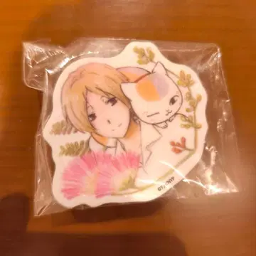 극장판 나츠메 우인장 우츠세미에 맺는 코토호기 모임 아크릴 클립 배지