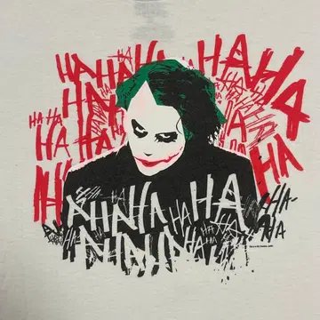 조커 T셔츠 화이트