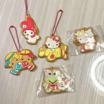 산리오 쿠키 마스코트 참 아이싱 쿠키풍 키티 마이멜로디