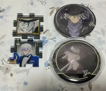 명탐정 코난전 코난 플라자 수수께끼 풀이 캔뱃지 아크릴 퍼즐 진