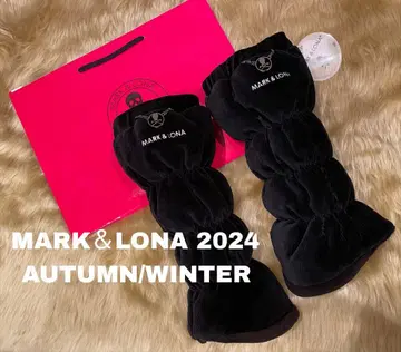 새상품 마크앤로나 코듀로이 참 포함 레그 워머